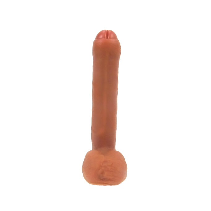 Dildo Realist Fereri Uncut Strat Dublu Silicon Maro 23 cm Passion Labs 1 Dildo Realist Fereri Uncut Strat Dublu Silicon Maro 23 cm Passion Labs