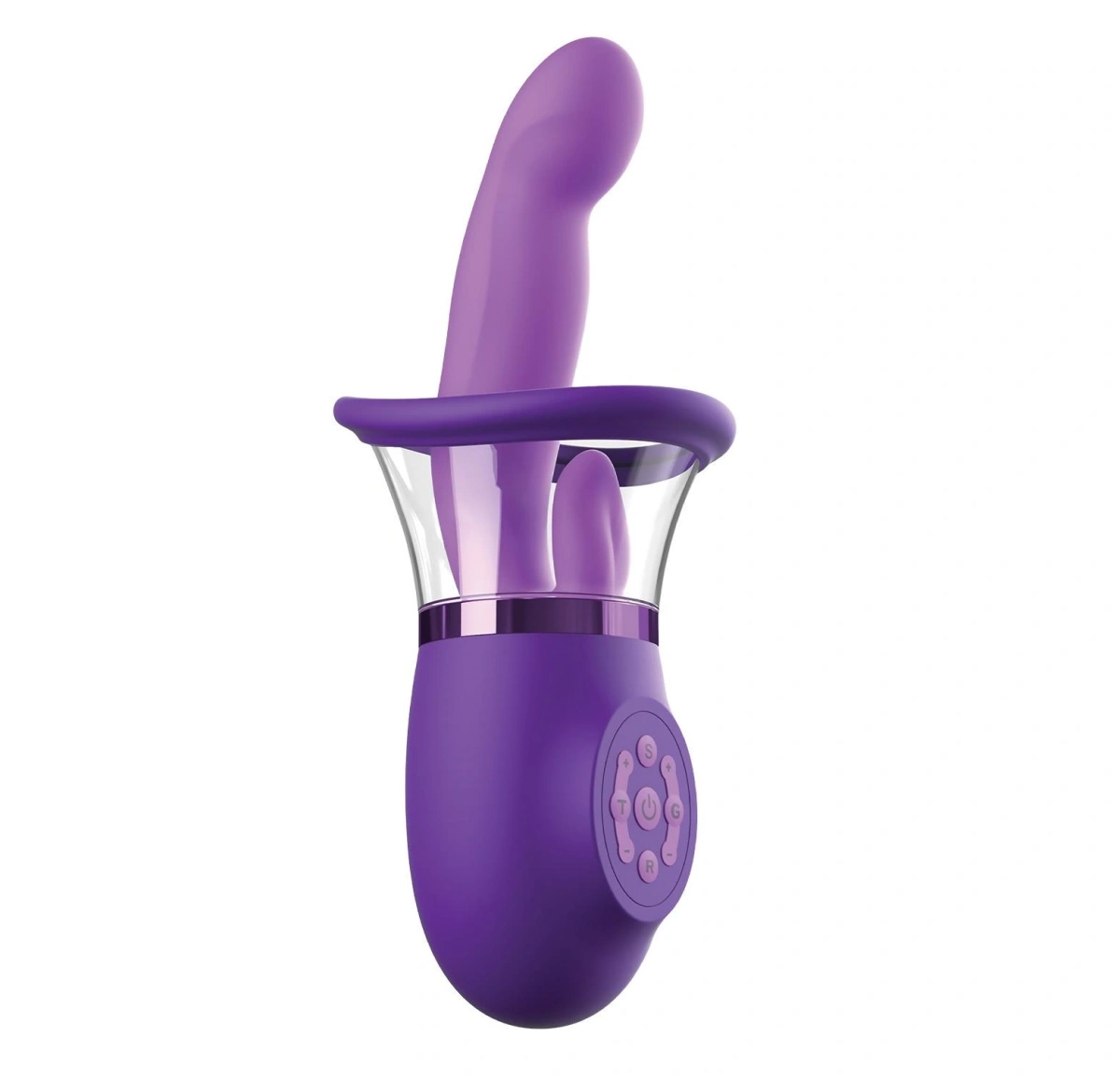 Stimulator Ultimate Pleasure Pro Plus, 5 Motore Puternice, Silicon, USB, Mov, 24.1 cm 1 Stimulator Ultimate Pleasure Pro Plus, 5 Motore Puternice, Silicon, USB, Mov, 24.1 cm