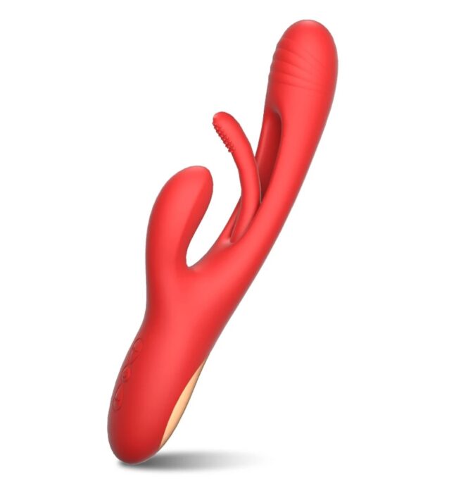 Vibrator Magnus, 7 Vibrating & 7 Patting Modes, Silicon, USB, Rosu, 24 cm, Passion Labs, Sensations 1 Vibrator Magnus, 7 Vibrating & 7 Patting Modes, Silicon, USB, Rosu, 24 cm, Passion Labs, Sensations