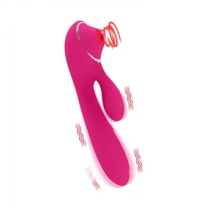 Vibrator Mystic Love, 10 Moduri Vibratii, 3 Moduri Suctiune, Silicon, USB, Roz, 20 cm 1 Vibrator Mystic Love, 10 Moduri Vibratii, 3 Moduri Suctiune, Silicon, USB, Roz, 20 cm