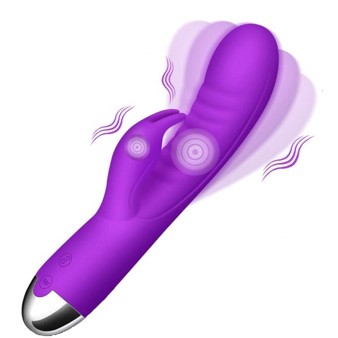 Vibrator Daisy, 10 Moduri Vibratii, Triggering, Silicon, USB, Mov, 21 cm, Mokko Toys, Good Vibes 1 Vibrator Daisy, 10 Moduri Vibratii, Triggering, Silicon, USB, Mov, 21 cm, Mokko Toys, Good Vibes