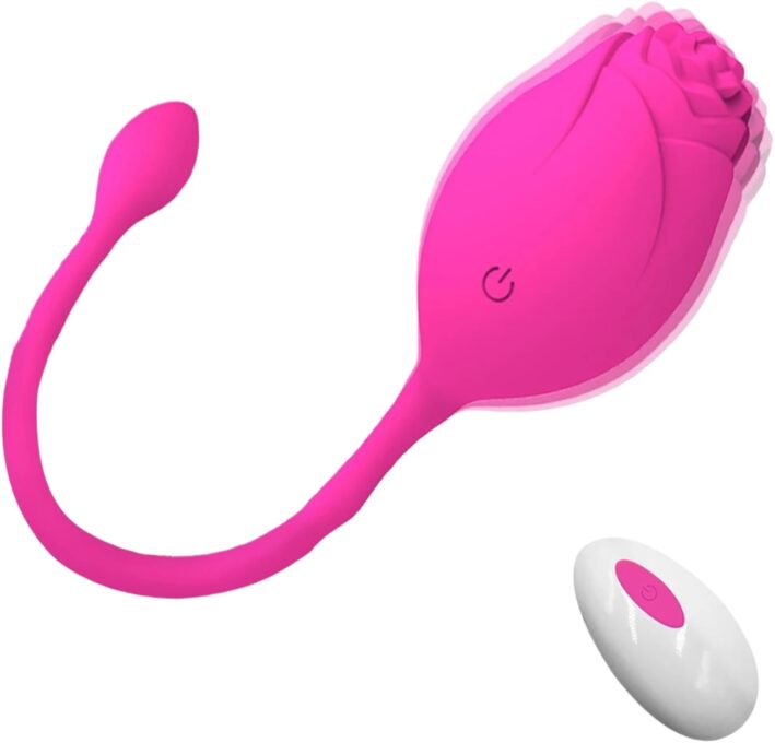 Ou Vibrator Ambrosia, 10 Moduri Vibratii, Remote Control, Silicon, USB, Roz, 19 cm, Passion Labs, Rose Collection 1 Ou Vibrator Ambrosia, 10 Moduri Vibratii, Remote Control, Silicon, USB, Roz, 19 cm, Passion Labs, Rose Collection