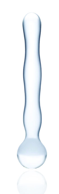 Dildo Round Tip, Sticla Premium, Transparent, 17 cm, Passion Labs, Glass Series 1 Dildo Round Tip, Sticla Premium, Transparent, 17 cm, Passion Labs, Glass Series