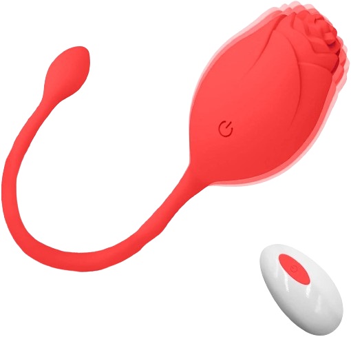 Ou Vibrator Ambrosia, 10 Moduri Vibratii, Remote Control, Silicon, USB, Rosu, 19 cm, Passion Labs, Rose Collection 1 Ou Vibrator Ambrosia, 10 Moduri Vibratii, Remote Control, Silicon, USB, Rosu, 19 cm, Passion Labs, Rose Collection