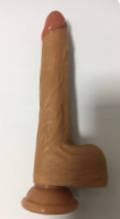 Dildo Realist cu Ventuza Jack, Silicon Lichid, Caramel, 21.5 cm, Mokko Toys 1 Dildo Realist cu Ventuza Jack, Silicon Lichid, Caramel, 21.5 cm, Mokko Toys