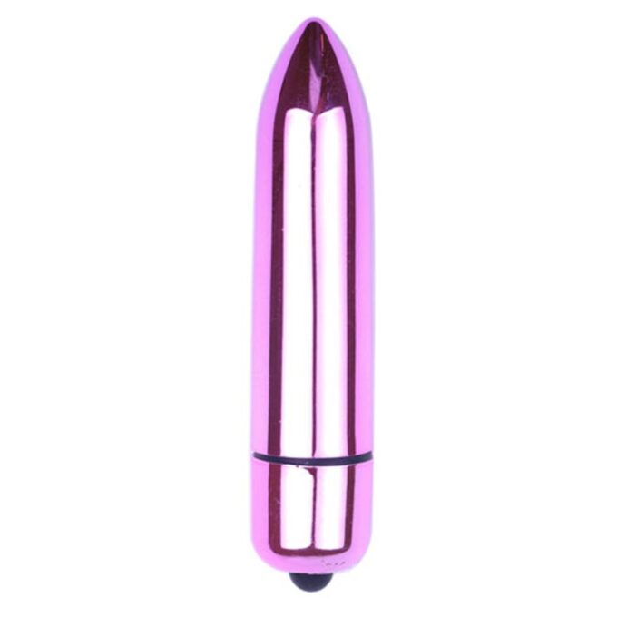 Vibrator Glont Zoe, 10 Moduri Vibratii, Roz Metalizat, 9 cm, Mokko Toys 1 Vibrator Glont Zoe, 10 Moduri Vibratii, Roz Metalizat, 9 cm, Mokko Toys
