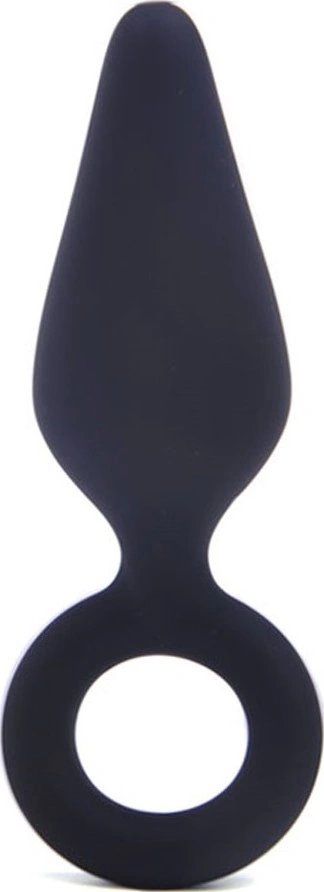 Dop Anal Begginer Buttplug Medium, Silicon, Negru, 9.9 cm, Guilty Toys, Backdoor Pleasure 1 Dop Anal Begginer Buttplug Medium, Silicon, Negru, 9.9 cm, Guilty Toys, Backdoor Pleasure
