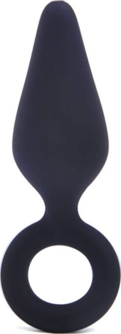 Dop Anal Begginer Buttplug Large, Silicon, Negru, 11.6 cm, Guilty Toys, Backdoor Pleasure 1 Dop Anal Begginer Buttplug Large, Silicon, Negru, 11.6 cm, Guilty Toys, Backdoor Pleasure