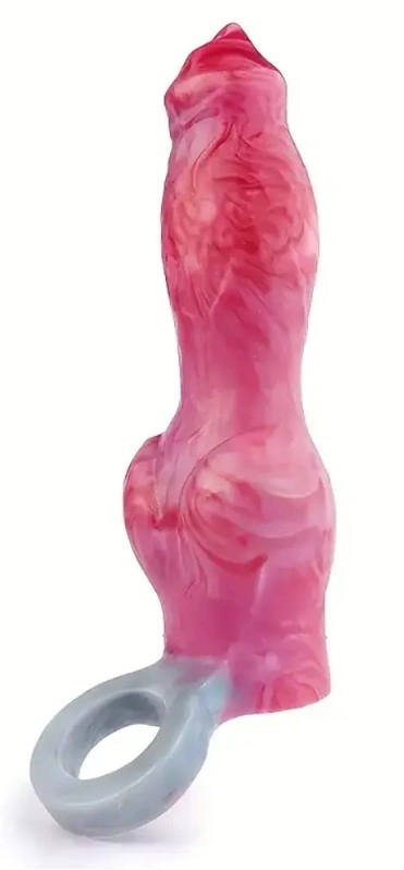Prelungitor Penis Wolfy +4 cm, Silicon Lichid, Roz, 20.5 cm 1 Prelungitor Penis Wolfy +4 cm, Silicon Lichid, Roz, 20.5 cm