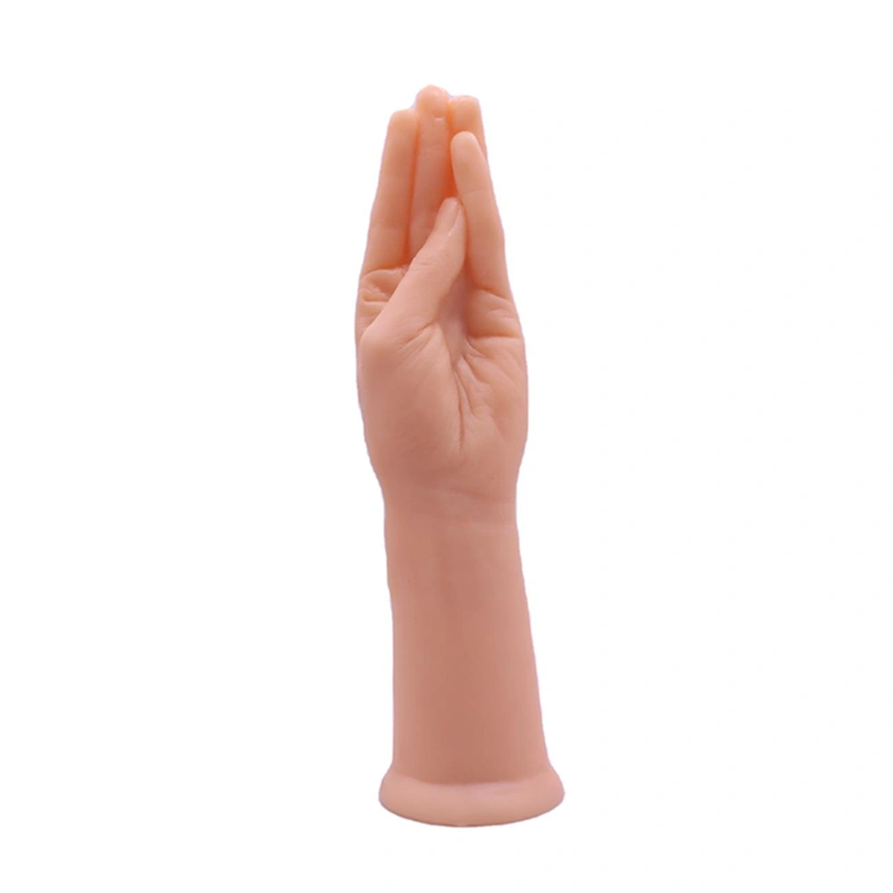 Dildo Fisting cu Ventuza la Baza, PVC, Natural, 28.6 cm 1 Dildo Fisting cu Ventuza la Baza, PVC, Natural, 28.6 cm