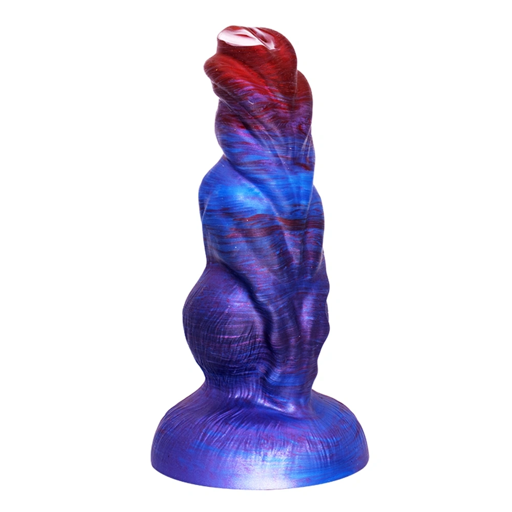 Dildo Fantasy No. 50 cu Ventuza, Silicon Lichid, Albastru, 19.4 cm, Passion Labs 1 Dildo Fantasy No. 50 cu Ventuza, Silicon Lichid, Albastru, 19.4 cm, Passion Labs