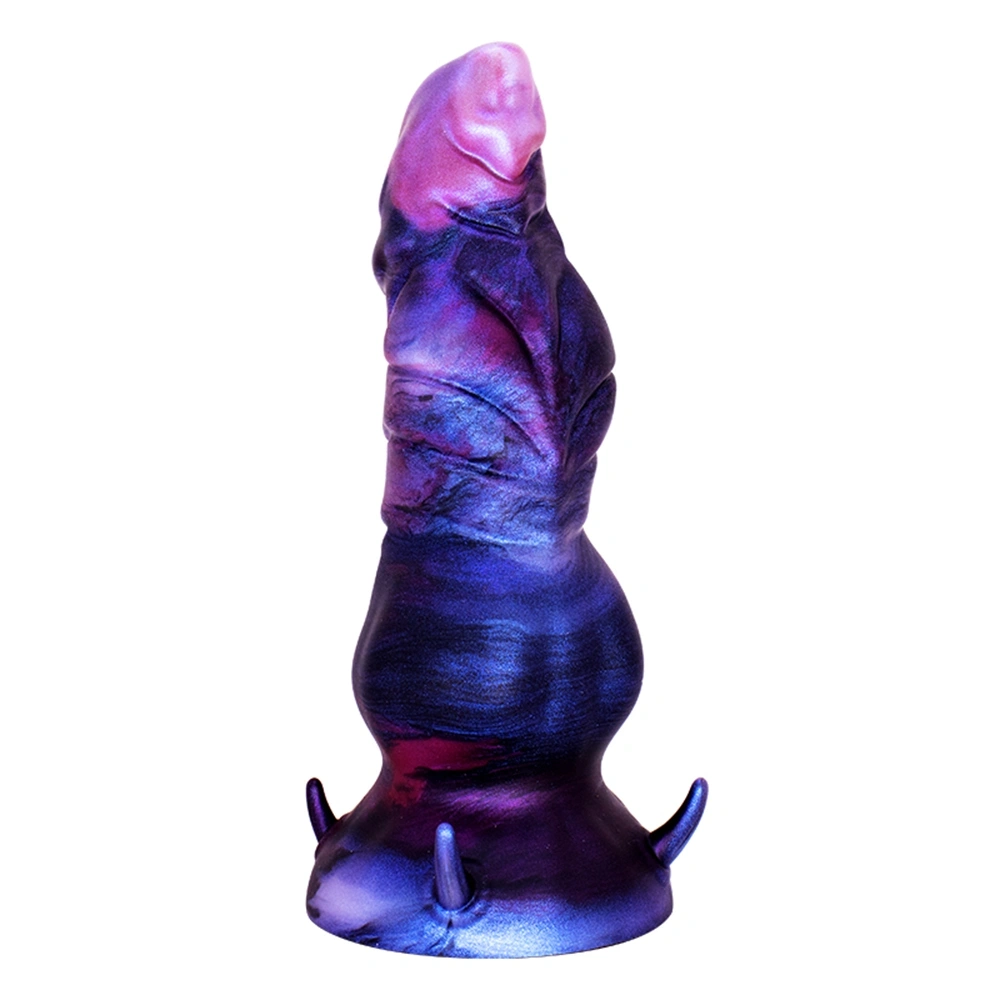 Dildo Fantasy No. 51 cu Ventuza, Silicon Lichid, Mov, 19.5 cm, Passion Labs 1 Dildo Fantasy No. 51 cu Ventuza, Silicon Lichid, Mov, 19.5 cm, Passion Labs