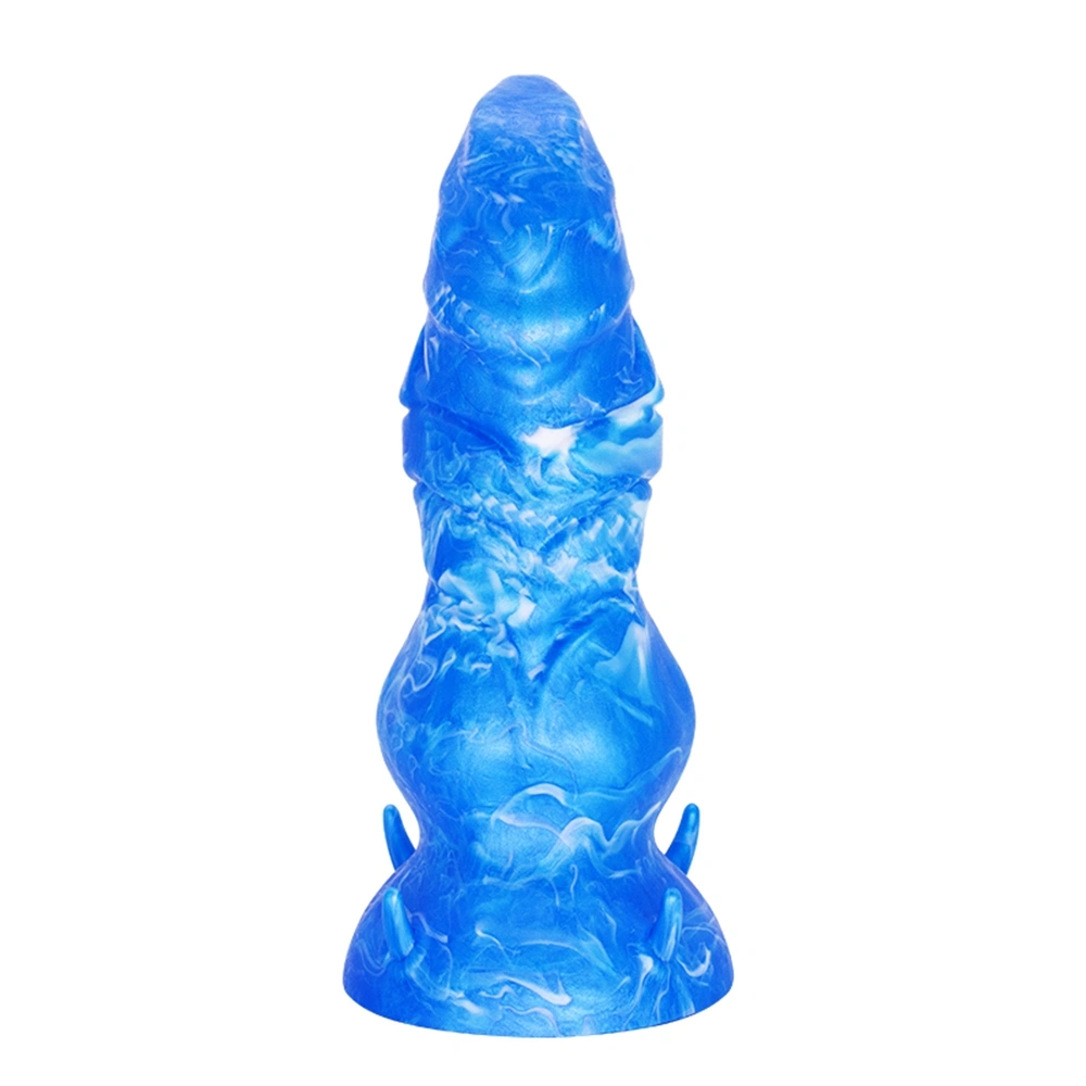 Dildo Fantasy No. 53 cu Ventuza, Silicon Lichid, Albastru, 19.5 cm, Passion Labs 1 Dildo Fantasy No. 53 cu Ventuza, Silicon Lichid, Albastru, 19.5 cm, Passion Labs