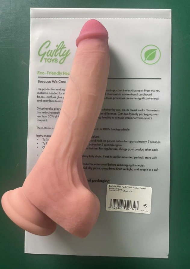 Dildo Realist Carter cu Ventuza, Silicon Lichid, Natural, 20.9 cm, Guilty Toys 1 Dildo Realist Carter cu Ventuza, Silicon Lichid, Natural, 20.9 cm, Guilty Toys
