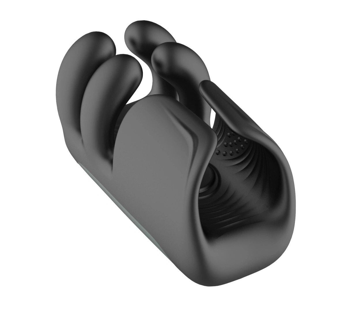 Masturbator Barbati Power, Functie de Vibratii, Pulsare, Strangere, Silicon, USB, Negru, 14 cm 1 Masturbator Barbati Power, Functie de Vibratii, Pulsare, Strangere, Silicon, USB, Negru, 14 cm