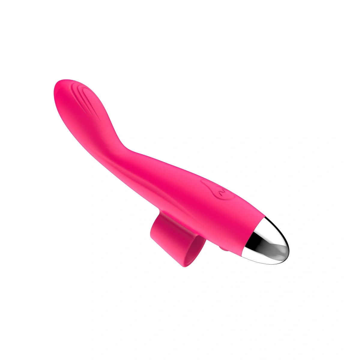 Vibrator Sexy Fingering, 10 Moduri Vibratii, 10 Moduri Miscari Fingering, Silicon, USB, Roz, 14.5 cm, Guilty Toys