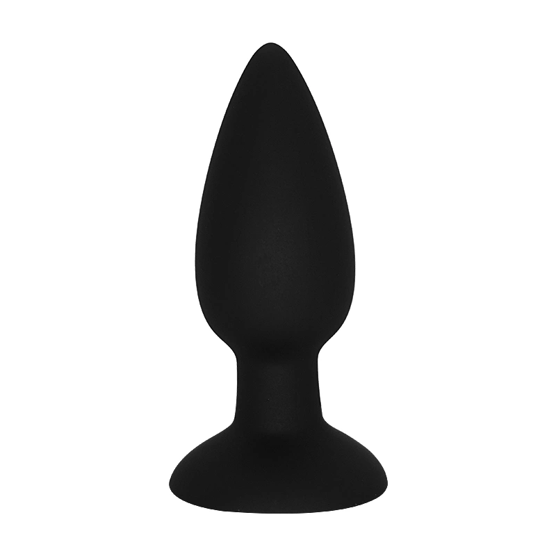 Dop Anal Medium cu Ventuza, Silicon Lichid, Negru, 9.8 cm, Guilty Toys 1 Dop Anal Medium cu Ventuza, Silicon Lichid, Negru, 9.8 cm, Guilty Toys