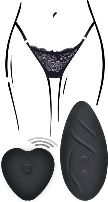 Set Angel Bikini-Vibrator-Telecomanda Wireless 12 Moduri Vibratii Silicon USB Negru 1 Set Angel Bikini-Vibrator-Telecomanda Wireless 12 Moduri Vibratii Silicon USB Negru