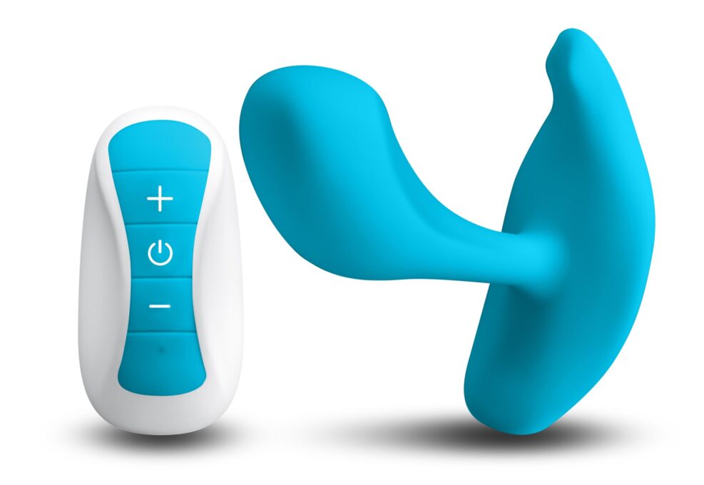 Stimulator Punctul G Eros, 10 Moduri Vibratii, Silicon, USB, Remote Control, Albastru, 10 cm 1 Stimulator Punctul G Eros, 10 Moduri Vibratii, Silicon, USB, Remote Control, Albastru, 10 cm