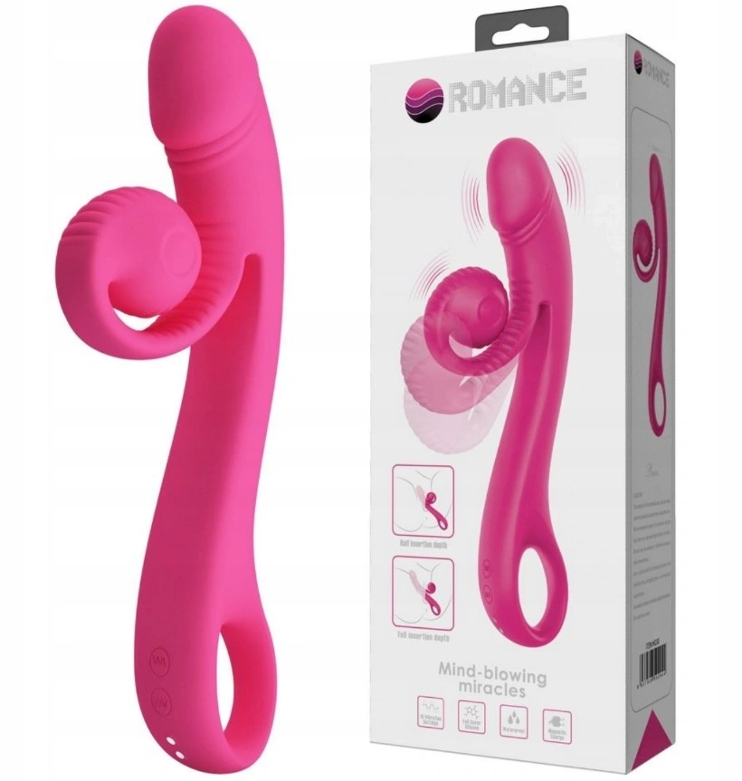 Vibrator Rabbit Beau Snail, 10 Moduri Vibratii, Silicon, USB Magnetic, Roz, 23 cm 1 Vibrator Rabbit Beau Snail, 10 Moduri Vibratii, Silicon, USB Magnetic, Roz, 23 cm