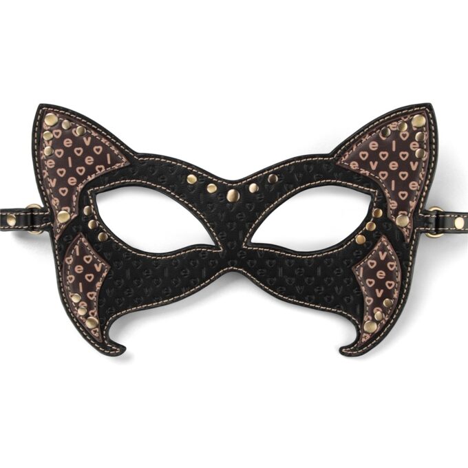 Masca Sexy Rebellion Reign Cat Mask, Negru/Maro 1 Masca Sexy Rebellion Reign Cat Mask, Negru/Maro