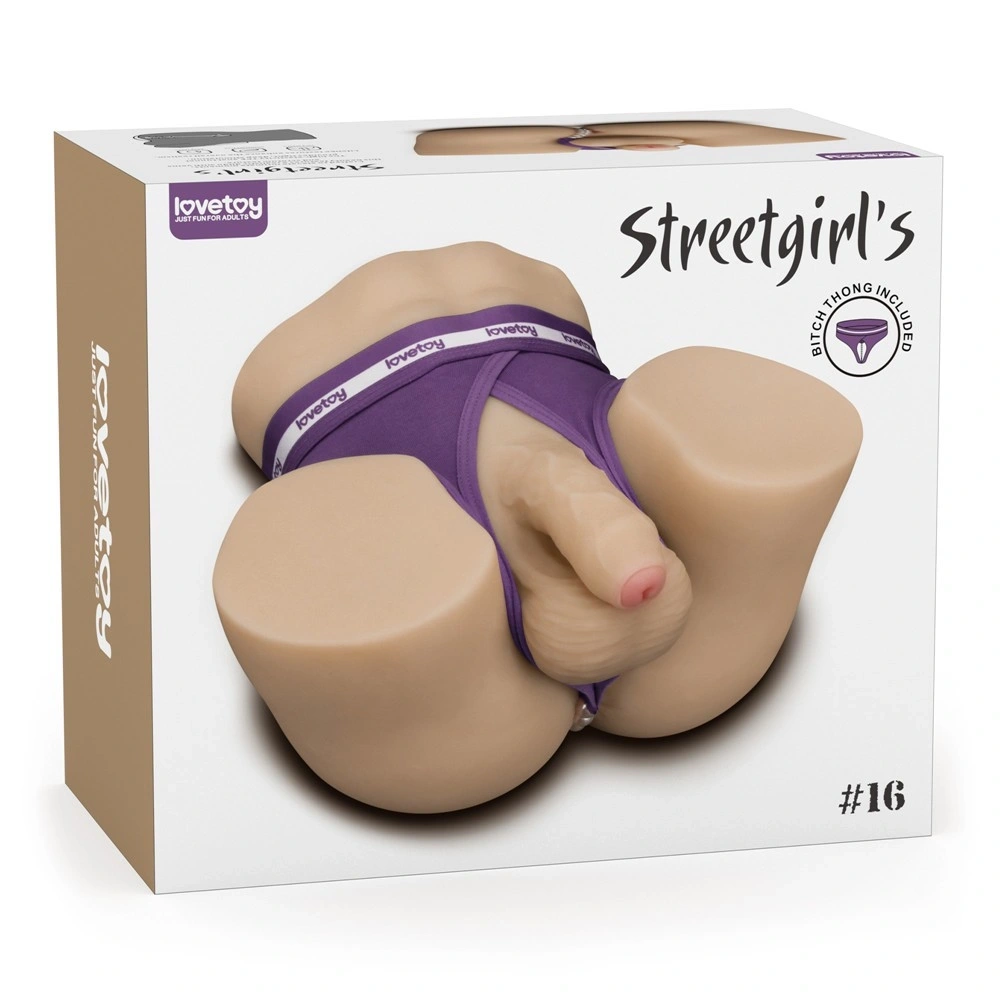 Masturbator Anus Streetgirls #16 cu Dildo, Natural, 4 kg 1 Masturbator Anus Streetgirls #16 cu Dildo, Natural, 4 kg