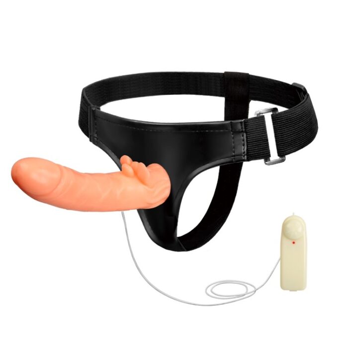 Strap-on Passionate Harness Multispeed, PVC, Natural, 20 cm 1 Strap-on Passionate Harness Multispeed, PVC, Natural, 20 cm
