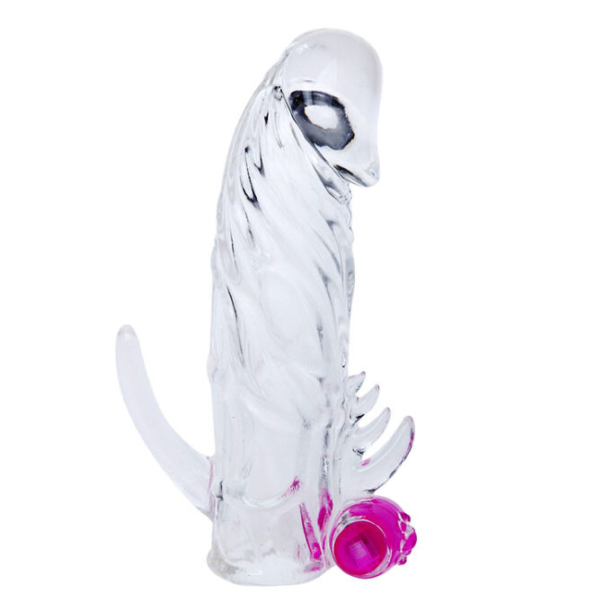 Manson Penis cu Vibratii Crystal, TPR, Transparent, 13 cm 1 Manson Penis cu Vibratii Crystal, TPR, Transparent, 13 cm