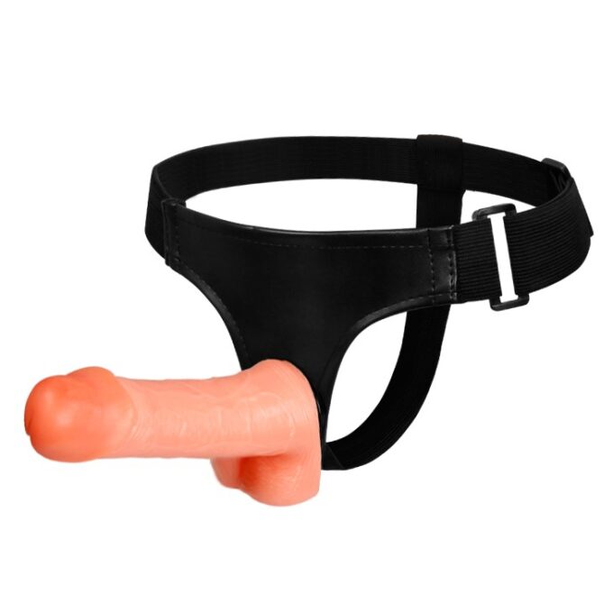 Strap-on Ultra Passionate Harness, PVC, Natural, 18.5 cm 1 Strap-on Ultra Passionate Harness, PVC, Natural, 18.5 cm