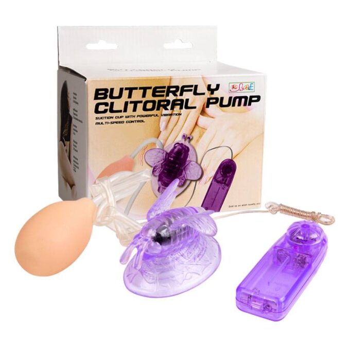 Pompa Butterfly Clitoris cu Vibratii Multispeed, Mov 1 Pompa Butterfly Clitoris cu Vibratii Multispeed, Mov