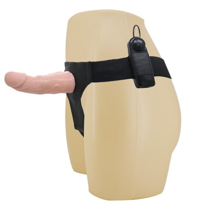Strap-on Ultra Passionate Harness Multispeed, TPR, Natural, 16 cm 1 Strap-on Ultra Passionate Harness Multispeed, TPR, Natural, 16 cm