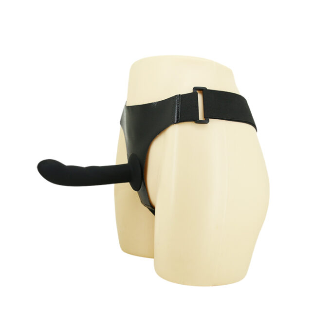 Strap-On Ultra Passionate Karin, Silicon, Negru, 16.8 cm 1 Strap-On Ultra Passionate Karin, Silicon, Negru, 16.8 cm