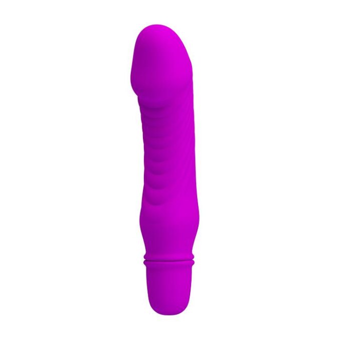 Vibrator Pretty Love Stev, 10 Moduri Vibratii, Silicon, Mov, 13.5 cm 1 Vibrator Pretty Love Stev, 10 Moduri Vibratii, Silicon, Mov, 13.5 cm