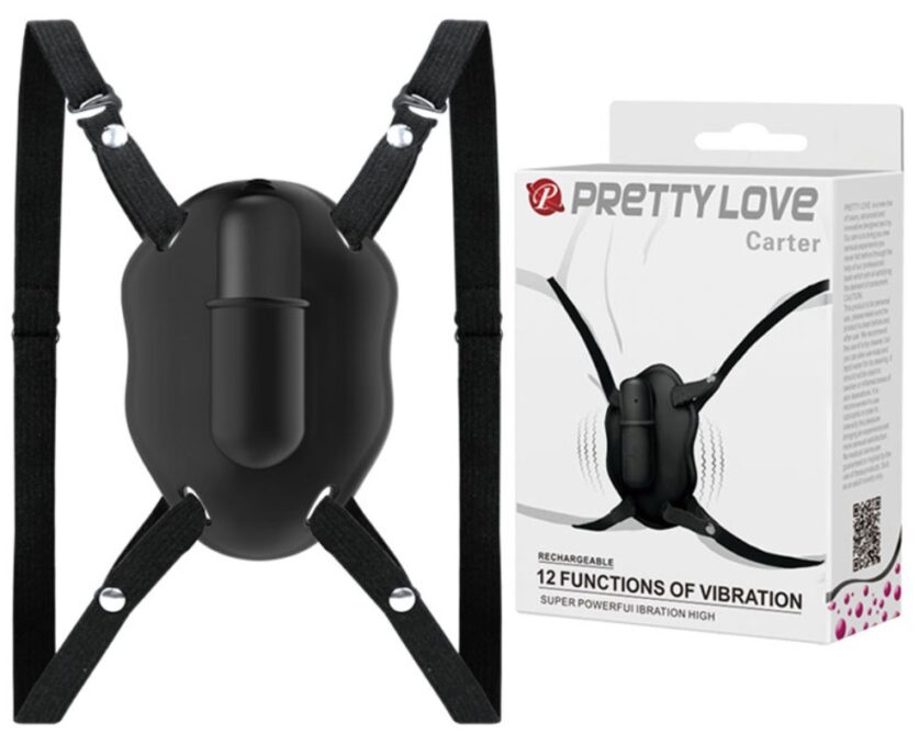 Stimulator Clitoris Pretty Love Carter, 12 Moduri Vibratii, Silicon, USB, Negru 1 Stimulator Clitoris Pretty Love Carter, 12 Moduri Vibratii, Silicon, USB, Negru