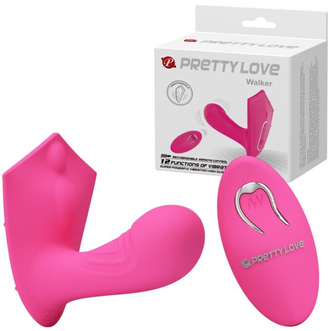 Vibrator G-spot Walker Remote Control 12 Moduri Vibratii Silicon USB Roz 9.5 cm 1 Vibrator G-spot Walker Remote Control 12 Moduri Vibratii Silicon USB Roz 9.5 cm