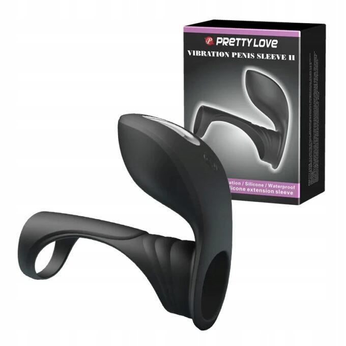 Manson cu Stimulator Penis Sleeve II, 7 Moduri Vibratii, Silicon, USB, Negru 1 Manson cu Stimulator Penis Sleeve II, 7 Moduri Vibratii, Silicon, USB, Negru