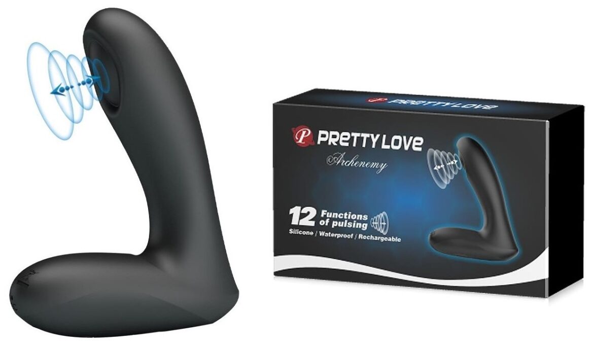 Stimulator Anal Archenemy 12 Moduri Vibratii, Silicon, USB, Negru, 12.1 cm 1 Stimulator Anal Archenemy 12 Moduri Vibratii, Silicon, USB, Negru, 12.1 cm