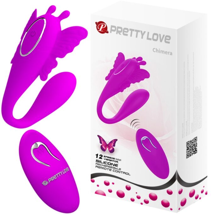 Vibrator Pretty Love Chimera, 12 Moduri Vibratii, Silicon, USB, Mov 1 Vibrator Pretty Love Chimera, 12 Moduri Vibratii, Silicon, USB, Mov