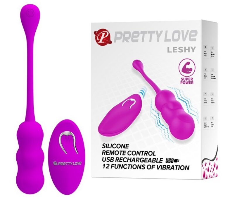 Ou Vibrator Pretty Love Leshy, 12 Moduri Vibratii, Silicon, USB, Mov 1 Ou Vibrator Pretty Love Leshy, 12 Moduri Vibratii, Silicon, USB, Mov
