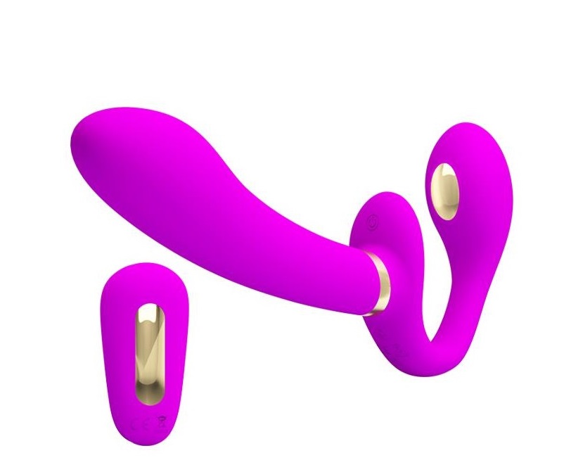 Strap-on Thunderbird Female Remote Control, 12 Moduri Vibratii, 3 Moduri Electrosocuri, Silicon, USB, Mov 1 Strap-on Thunderbird Female Remote Control, 12 Moduri Vibratii, 3 Moduri Electrosocuri, Silicon, USB, Mov