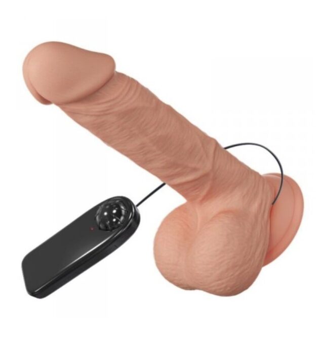 Vibrator Beautiful Bahamut, Multispeed, Glide&Slide, LifeLike Skin, Natural, 21.8 cm 1 Vibrator Beautiful Bahamut, Multispeed, Glide&Slide, LifeLike Skin, Natural, 21.8 cm