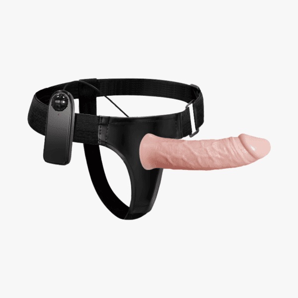 Strap-On Hollow Ultra Passionate Harness, Multispeed, TPR, Natural, 15.5 cm 1 Strap-On Hollow Ultra Passionate Harness, Multispeed, TPR, Natural, 15.5 cm