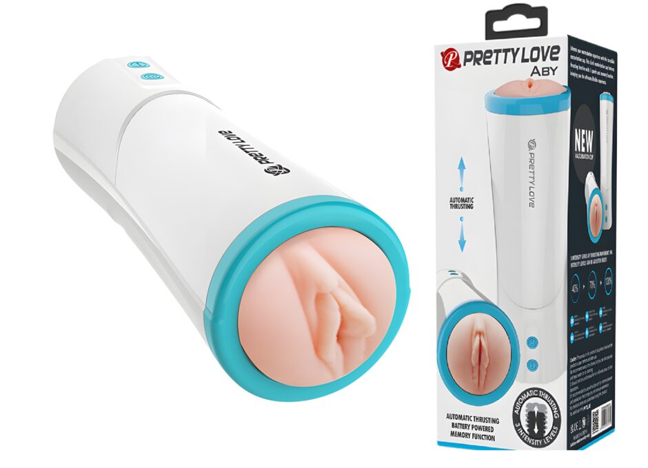 Masturbator Thrusting Aby Vagin 3 Moduri Impingere, TPR Life-Like, Natural 1 Masturbator Thrusting Aby Vagin 3 Moduri Impingere, TPR Life-Like, Natural