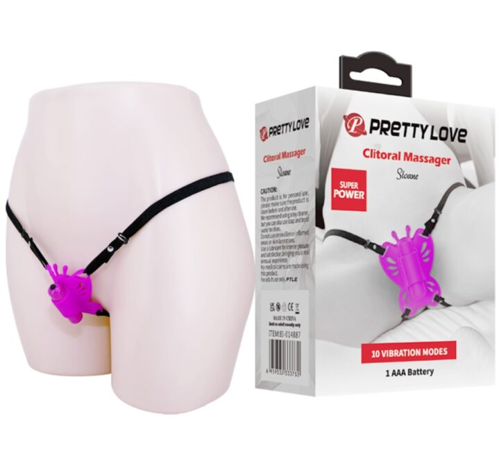 Stimulator Clitoris Pretty Love Sloane, 10 Moduri Vibratii, Silicon, Mov 1 Stimulator Clitoris Pretty Love Sloane, 10 Moduri Vibratii, Silicon, Mov