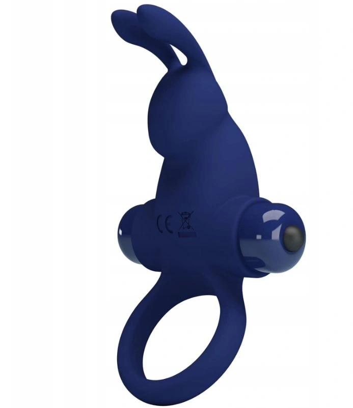 Inel de Penis Jiro, 10 Moduri Vibratii, Silicon, Albastru 1 Inel de Penis Jiro, 10 Moduri Vibratii, Silicon, Albastru