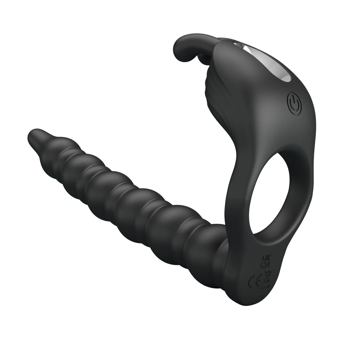 Inel de Penis cu Stimulator Anal Blackney, 7 Moduri Vibratii, Silicon, USB, Negru 1 Inel de Penis cu Stimulator Anal Blackney, 7 Moduri Vibratii, Silicon, USB, Negru