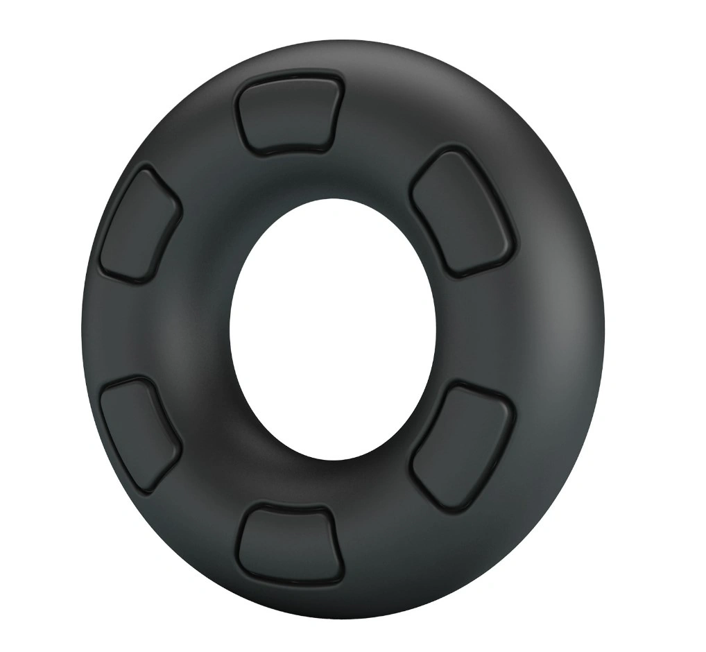 Inel de Penis Bertram, Silicon Super Soft, Negru 1 Inel de Penis Bertram, Silicon Super Soft, Negru
