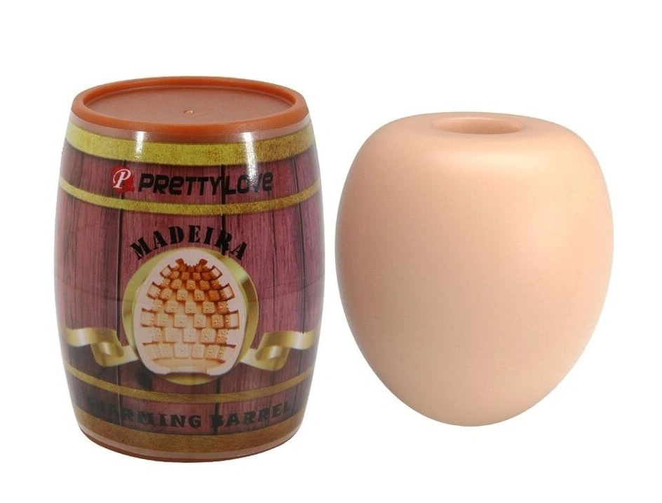 Ou Masturbator Madeira Charming Barrel, TPE, Natural 1 Ou Masturbator Madeira Charming Barrel, TPE, Natural