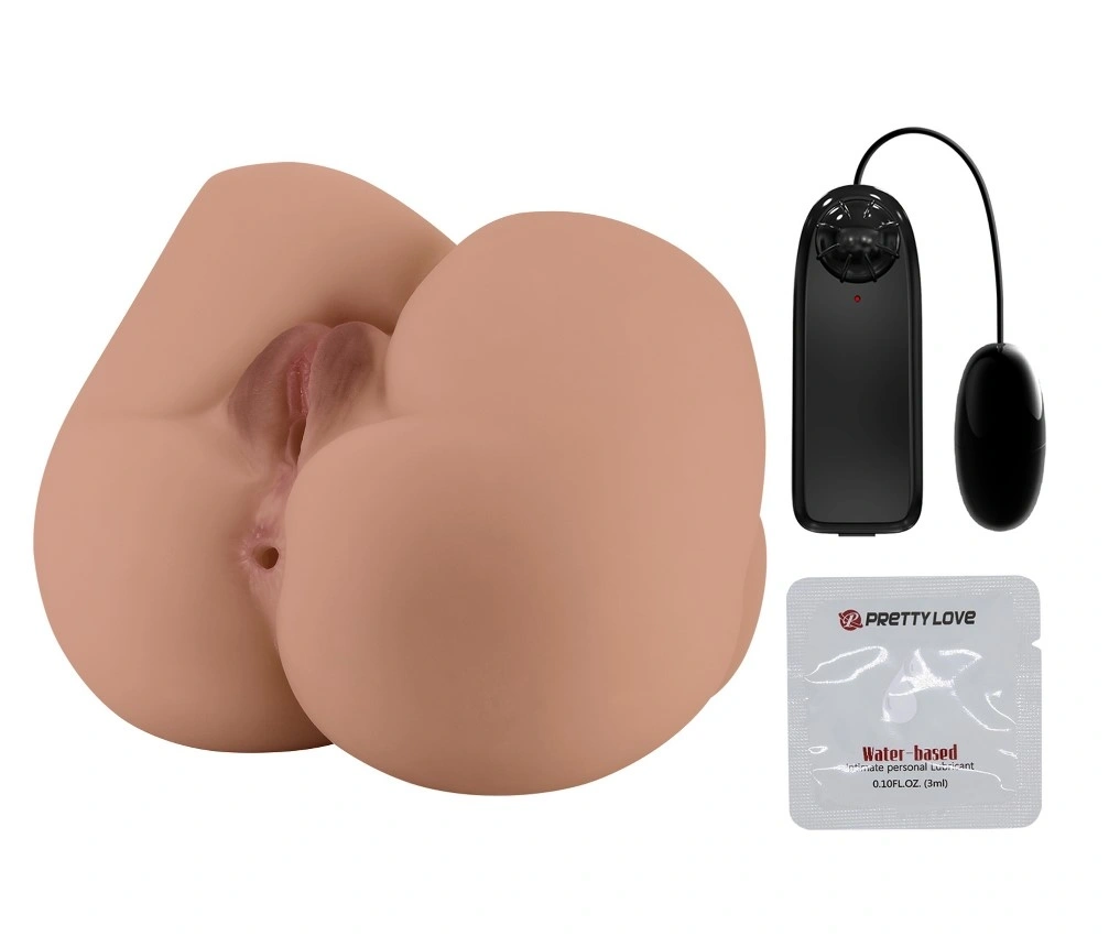 Masturbator Dublu Bernace Vagin si Anus, Ou Vibrator Multispeed, TPR Realist, Natural, 1.5 kg 1 Masturbator Dublu Bernace Vagin si Anus, Ou Vibrator Multispeed, TPR Realist, Natural, 1.5 kg