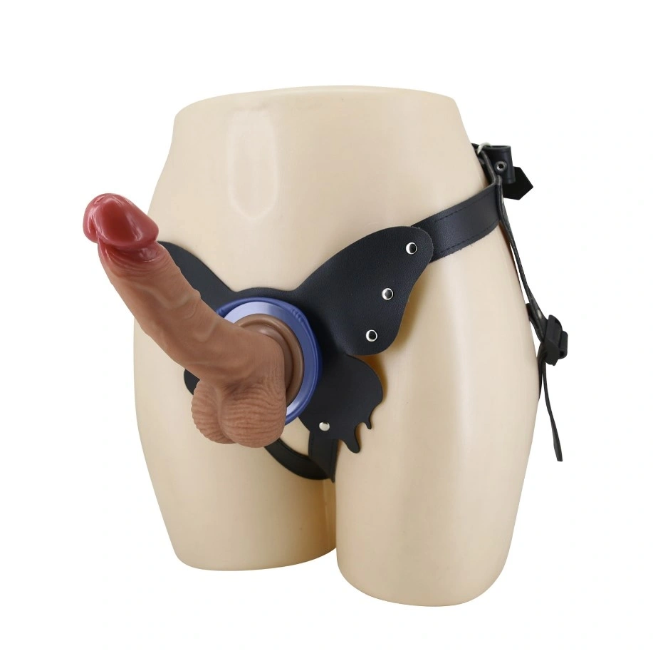 Strap-on Harness Briefs Wells, Fixare cu Ventuza, Dildo din Silicon, Natural, 20.6 cm 1 Strap-on Harness Briefs Wells, Fixare cu Ventuza, Dildo din Silicon, Natural, 20.6 cm
